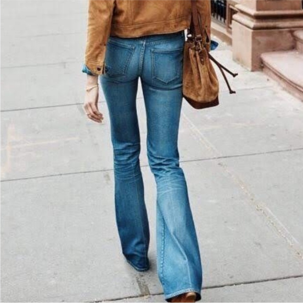 NWOT Madewell Flea Market Flare Jeans 24 Short 31” Inseam - Picture 3 of 9